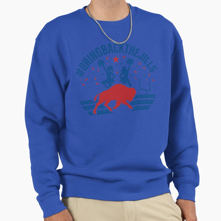 Bring Back Jills Rally Buffalo T-Shirt - Casual Everyday Wear for Adults - T-Shirt, Sweatshirt, Hoodie