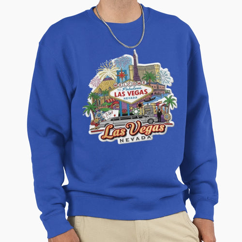 Las Vegas Nevada Sweatshirt - Streetwear Style Men Women - T-Shirt, Sweatshirt, Hoodie