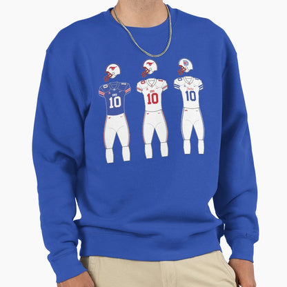 Smu Football Uniforms Sweatshirt - Minimalist Print for Adults - T-Shirt, Sweatshirt, Hoodie