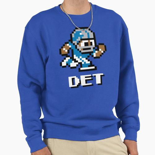 Detroit Lions Tecmo Super Bowl Sweatshirt - Casual Everyday Wear Men Women - T-Shirt, Sweatshirt, Hoodie