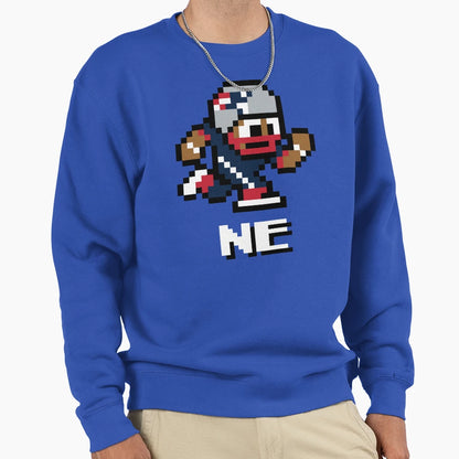 New England Patriots Tecmo Super Bowl Sweatshirt - Minimalist Print Unisex - T-Shirt, Sweatshirt, Hoodie