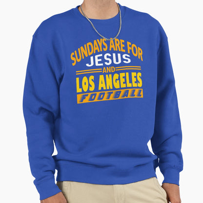 Funny Los Angeles Football Fan Sundays Sweatshirt - Unique Graphic Unisex - T-Shirt, Sweatshirt, Hoodie