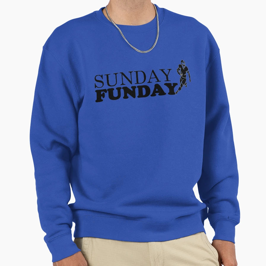 Sunday Funday Football Sport Short T-Shirt - Trendy Graphic Men Women - T-Shirt, Sweatshirt, Hoodie