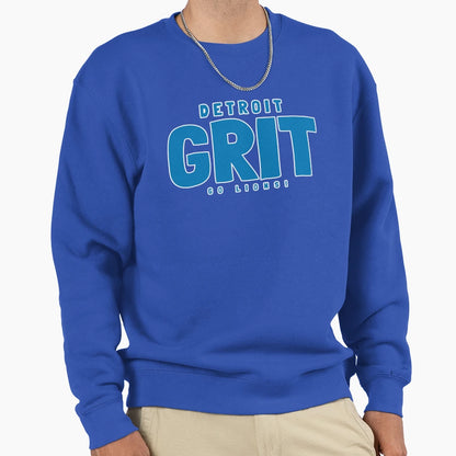 Detroit Lions Grit Sweatshirt - Casual Everyday Wear for Adults - T-Shirt, Sweatshirt, Hoodie