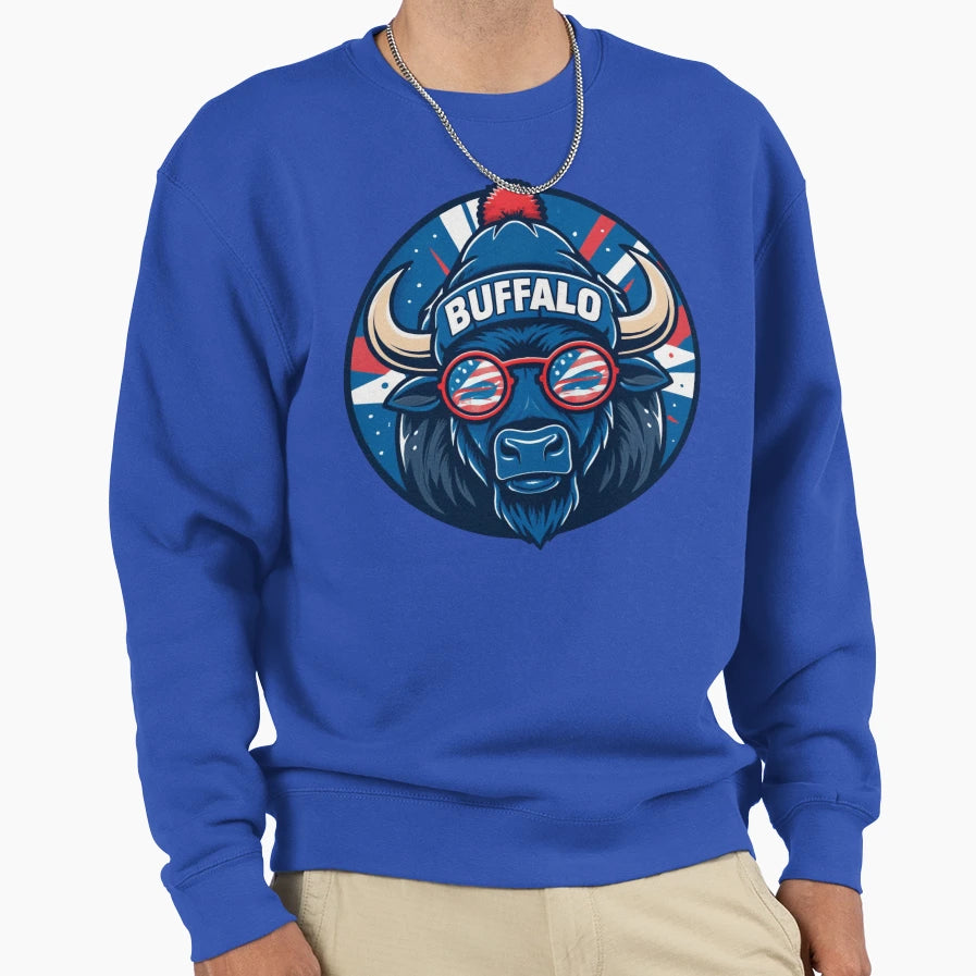 Buffalo Sweatshirt - Aesthetic Graphic Unisex - T-Shirt, Sweatshirt, Hoodie
