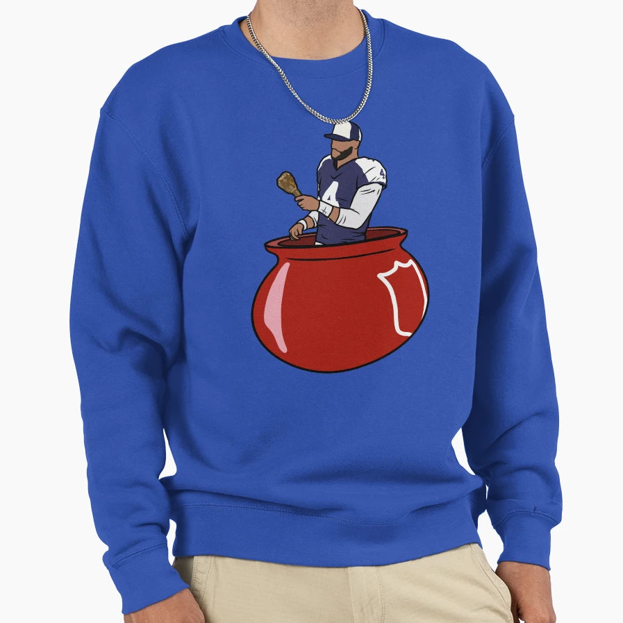 DP Turkey Leg Celebration Sweatshirt - Minimalist Print for Adults - T-Shirt, Sweatshirt, Hoodie