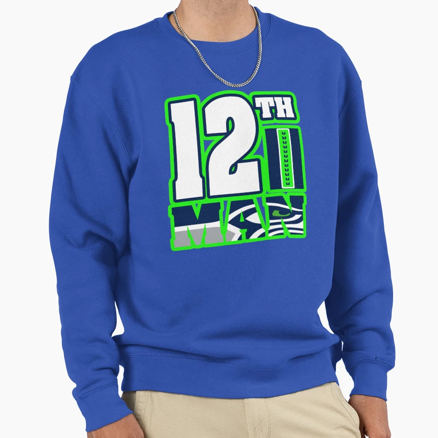 12Th Sweatshirt - Custom Art Print for Adults - T-Shirt, Sweatshirt, Hoodie