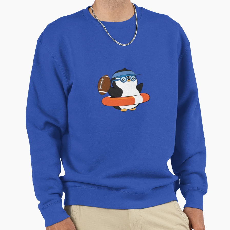 Little Pudgy Penguin Sweatshirt - Fun Novelty Design for Adults - T-Shirt, Sweatshirt, Hoodie