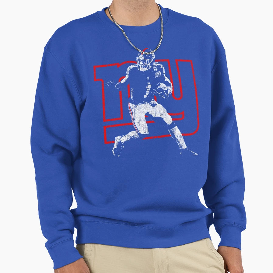 Malik Nabers Sweatshirt - Fun Novelty Design Unisex - T-Shirt, Sweatshirt, Hoodie