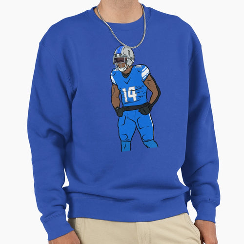 Amon Ra St Brown Celebration Sweatshirt - Novelty Apparel Men Women - T-Shirt, Sweatshirt, Hoodie