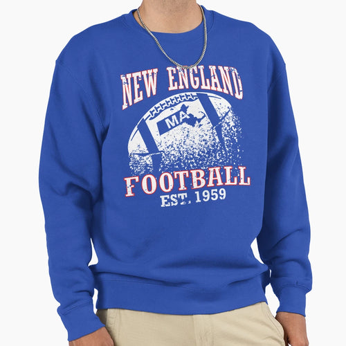 New England Football Sweatshirt - Streetwear Style Men Women - T-Shirt, Sweatshirt, Hoodie