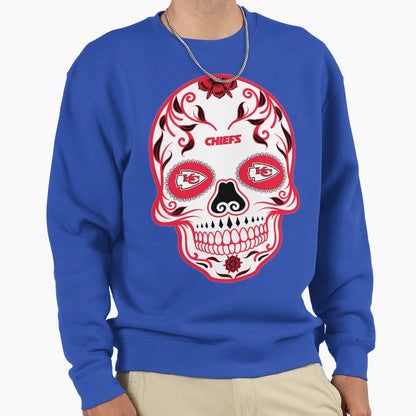 Kansas City Chiefs Logo Sweatshirt - Aesthetic Graphic Men Women - T-Shirt, Sweatshirt, Hoodie