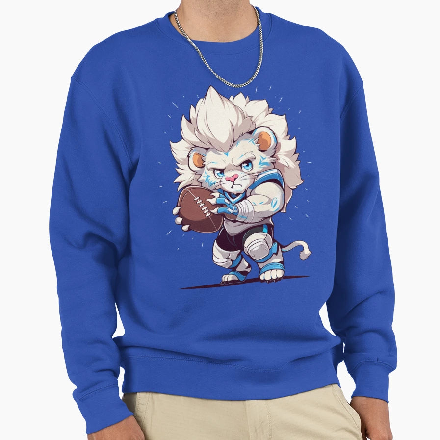 Chibi Detroit Lions Sweatshirt - Novelty Apparel Unisex - T-Shirt, Sweatshirt, Hoodie