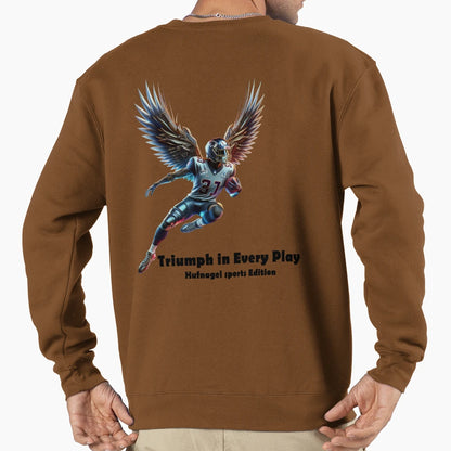 Attack Titans Football Sweatshirt - Aesthetic Graphic for Adults - T-Shirt, Sweatshirt, Hoodie