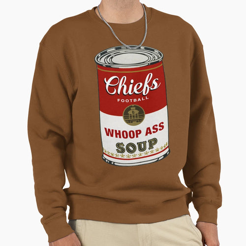Funny Kansas City Football Soup Sweatshirt - Custom Art Print Unisex - T-Shirt, Sweatshirt, Hoodie