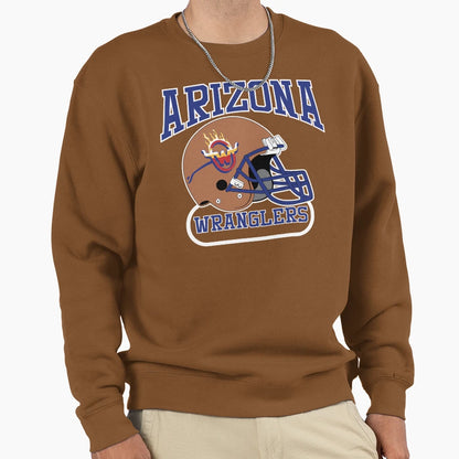 Arizona Wranglers Helmet Sweatshirt - Custom Art Print Men Women - T-Shirt, Sweatshirt, Hoodie