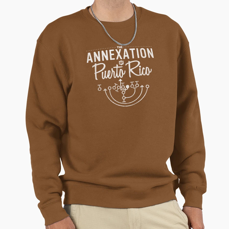 Annexation Puerto Rico Sweatshirt - Trendy Graphic Unisex - T-Shirt, Sweatshirt, Hoodie