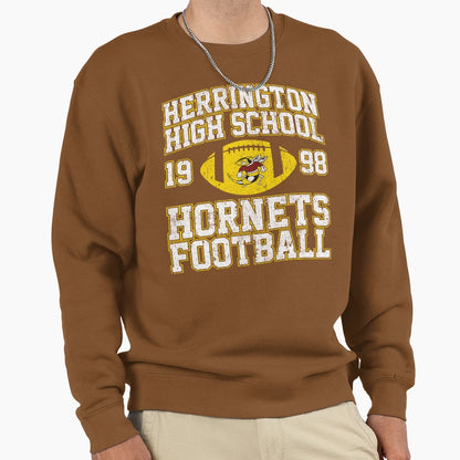 Herrington Hornets Football Faculty Sweatshirt - Trendy Graphic for Adults - T-Shirt, Sweatshirt, Hoodie