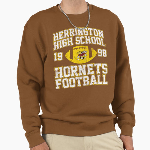 Herrington Hornets Football Faculty Sweatshirt - Trendy Graphic for Adults - T-Shirt, Sweatshirt, Hoodie