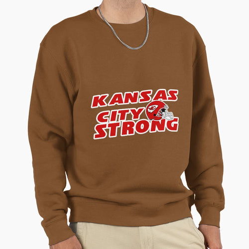 Kansas City Strong Sweatshirt - Fun Novelty Design for Adults - T-Shirt, Sweatshirt, Hoodie