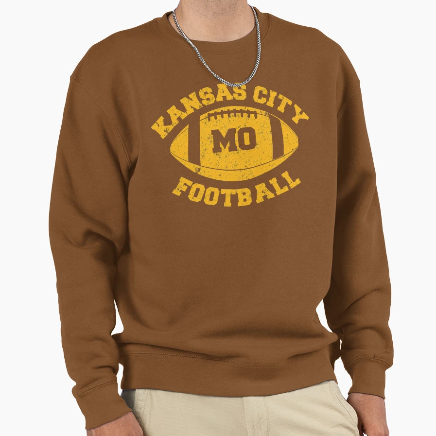 Kansas City Football Sweatshirt - Trendy Graphic for Adults - T-Shirt, Sweatshirt, Hoodie