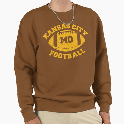 Kansas City Football Sweatshirt - Trendy Graphic for Adults - T-Shirt, Sweatshirt, Hoodie