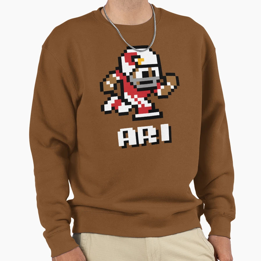 Arizona Cardinals Tecmo Super Bowl Sweatshirt - Novelty Apparel Unisex - T-Shirt, Sweatshirt, Hoodie