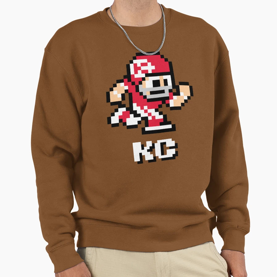 Kansas City Chiefs Tecmo Super Sweatshirt - Minimalist Print Men Women - T-Shirt, Sweatshirt, Hoodie