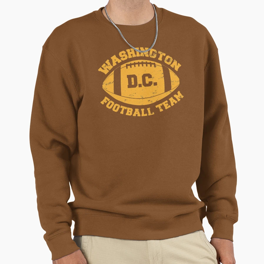 Washington D C Football Team Sweatshirt - Aesthetic Graphic Men Women - T-Shirt, Sweatshirt, Hoodie