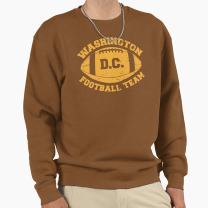 Washington D C Football Team Sweatshirt - Aesthetic Graphic Men Women - T-Shirt, Sweatshirt, Hoodie