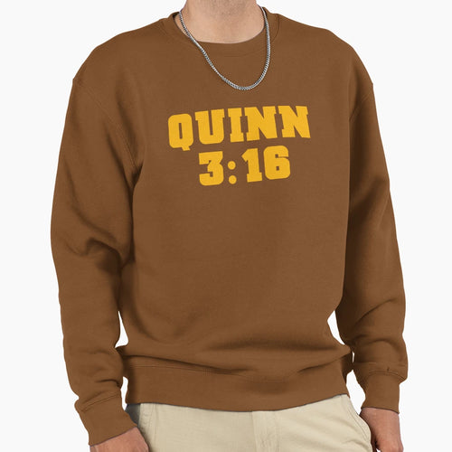 Quinn 3 16 Sweatshirt - Casual Everyday Wear for Adults - T-Shirt, Sweatshirt, Hoodie
