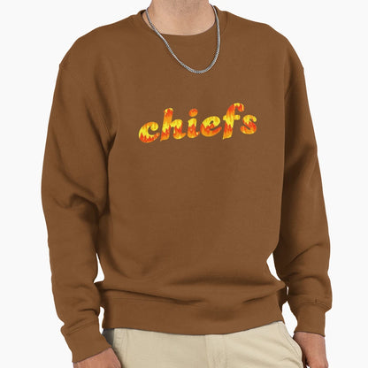 Kc Chiefs Sweatshirt - Custom Art Print for Adults - T-Shirt, Sweatshirt, Hoodie