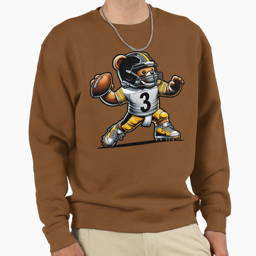 Russ Mascot Bear Sweatshirt - Aesthetic Graphic for Adults - T-Shirt, Sweatshirt, Hoodie