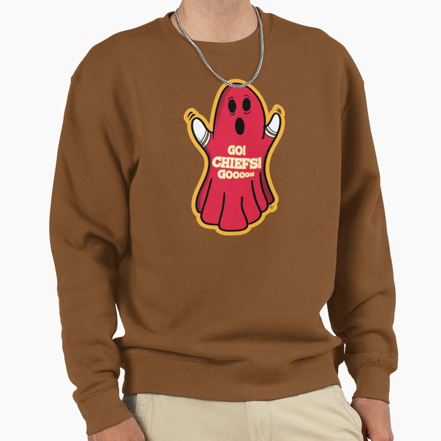 Ghost Kansas City Chiefs Sweatshirt - Aesthetic Graphic Men Women - T-Shirt, Sweatshirt, Hoodie