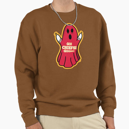 Ghost Kansas City Chiefs Sweatshirt - Aesthetic Graphic Men Women - T-Shirt, Sweatshirt, Hoodie
