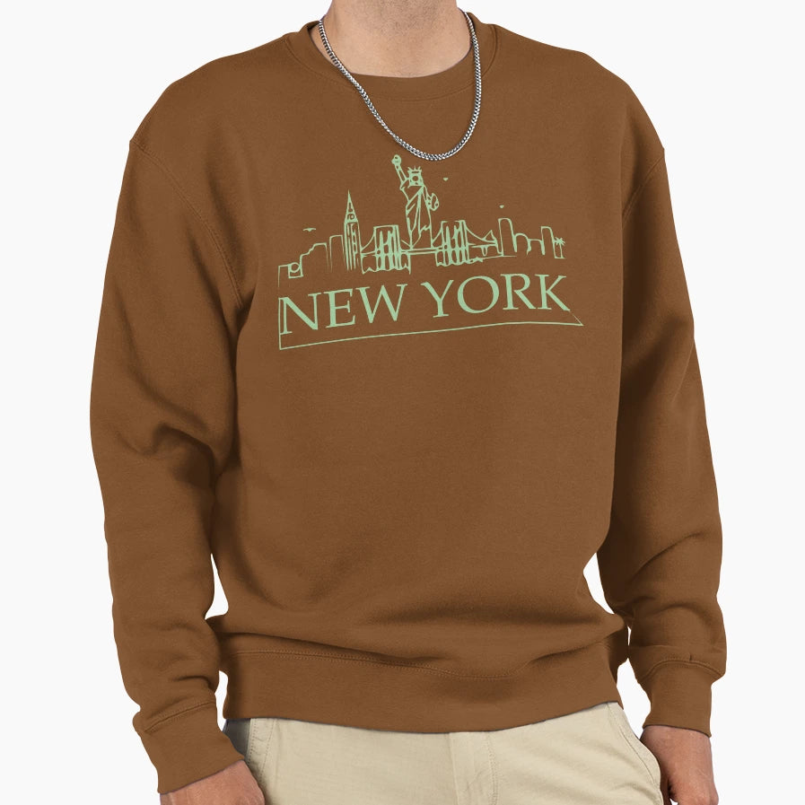 New York City 2 Sweatshirt - Aesthetic Graphic Men Women - T-Shirt, Sweatshirt, Hoodie