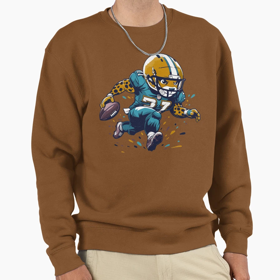 Jaguars Football Sweatshirt - Streetwear Style Men Women - T-Shirt, Sweatshirt, Hoodie