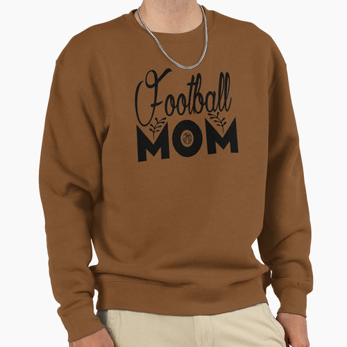 Football Mom Sweatshirt - Trendy Graphic Men Women - T-Shirt, Sweatshirt, Hoodie