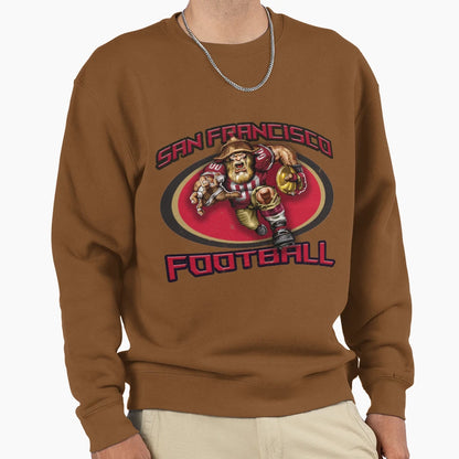 San Francisco Football Sweatshirt - Aesthetic Graphic Unisex - T-Shirt, Sweatshirt, Hoodie