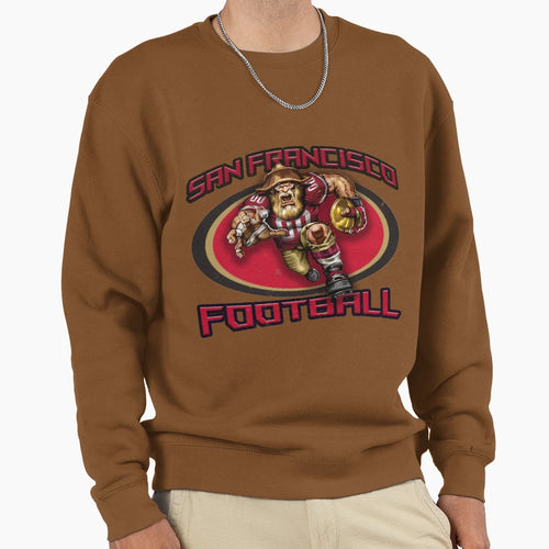 San Francisco Football Sweatshirt - Aesthetic Graphic Unisex - T-Shirt, Sweatshirt, Hoodie