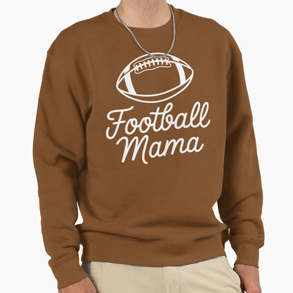 Football Mama Sweatshirt - Unique Graphic for Adults - T-Shirt, Sweatshirt, Hoodie