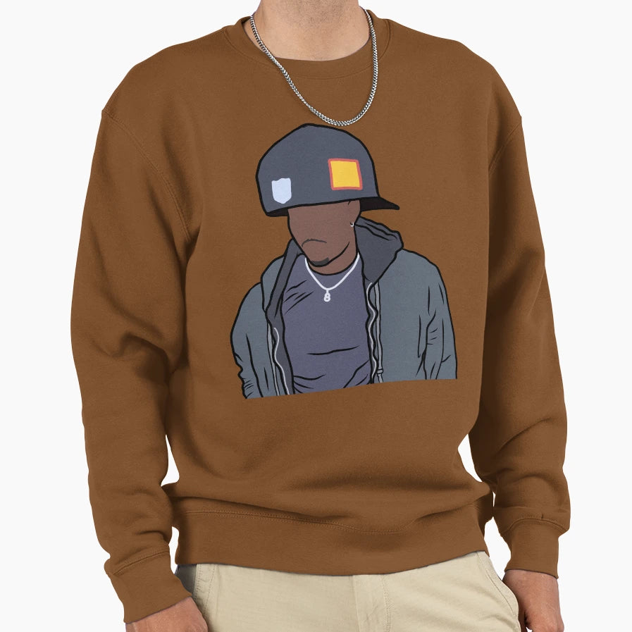 Brian Robinson Jr Big Hat Sweatshirt - Trendy Graphic Men Women - T-Shirt, Sweatshirt, Hoodie