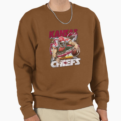Kansas City Football Icon Sweatshirt - Streetwear Style Unisex - T-Shirt, Sweatshirt, Hoodie