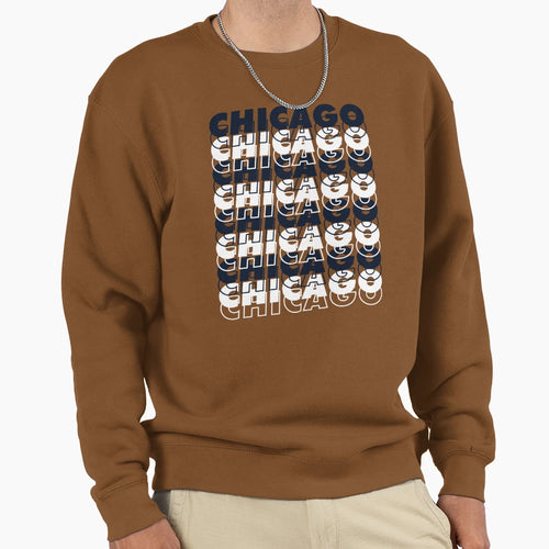 Chicago Bears Colors Sweatshirt - Graphic Print Men Women - T-Shirt, Sweatshirt, Hoodie