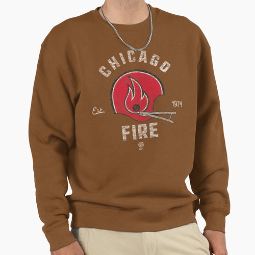 Defunct Series Chacago Fire Sweatshirt - Fun Novelty Design Unisex - T-Shirt, Sweatshirt, Hoodie