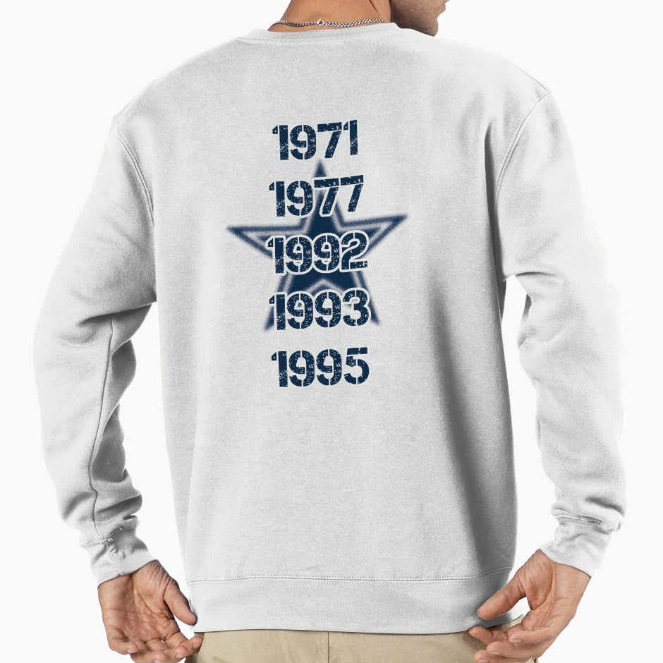 Dallas Cowboys Win Nfl Sweatshirt - Novelty Apparel for Adults - T-Shirt, Sweatshirt, Hoodie