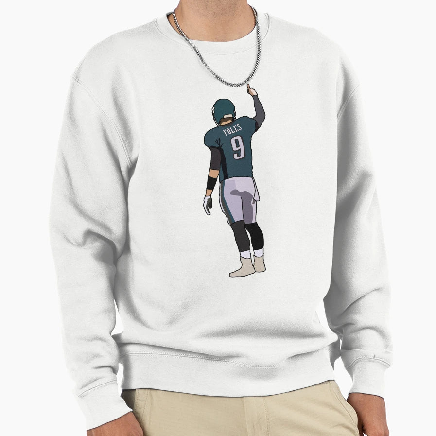 Nick Foles Sweatshirt - Aesthetic Graphic for Adults - T-Shirt, Sweatshirt, Hoodie
