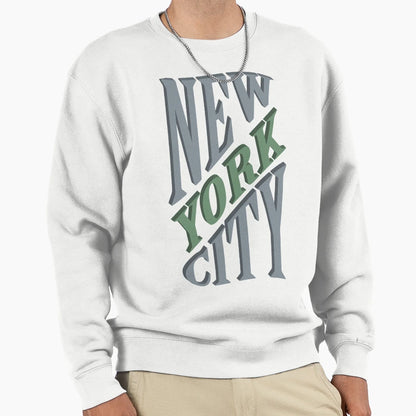 Nyc Typography New York Sweatshirt - Unique Graphic Unisex - T-Shirt, Sweatshirt, Hoodie