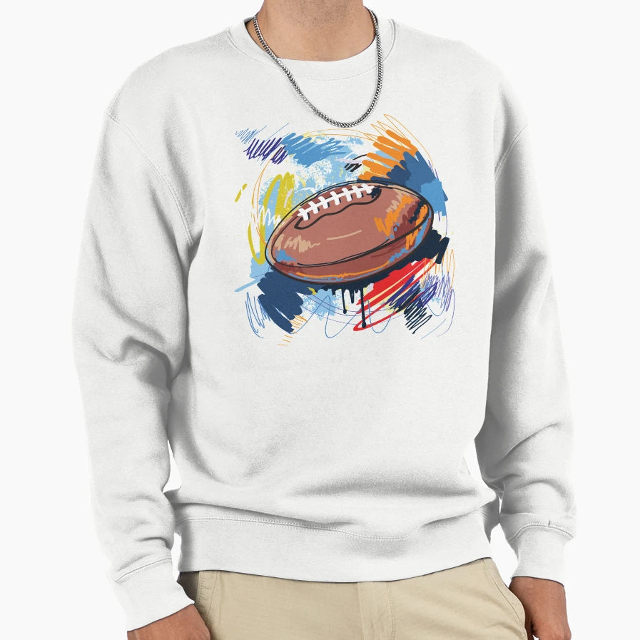 Rugby Lover Sweatshirt - Graphic Print for Adults - T-Shirt, Sweatshirt, Hoodie