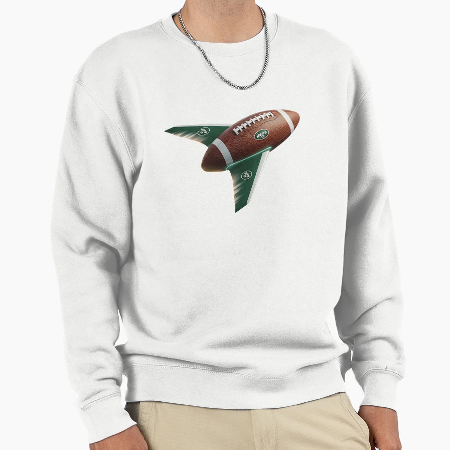 New York Jets Football 1 New York Sweatshirt - Novelty Apparel for Adults - T-Shirt, Sweatshirt, Hoodie